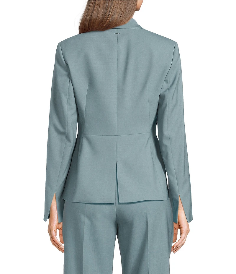 BOSS By Hugo Boss Jia Notch Lapel Long Sleeve Blazer