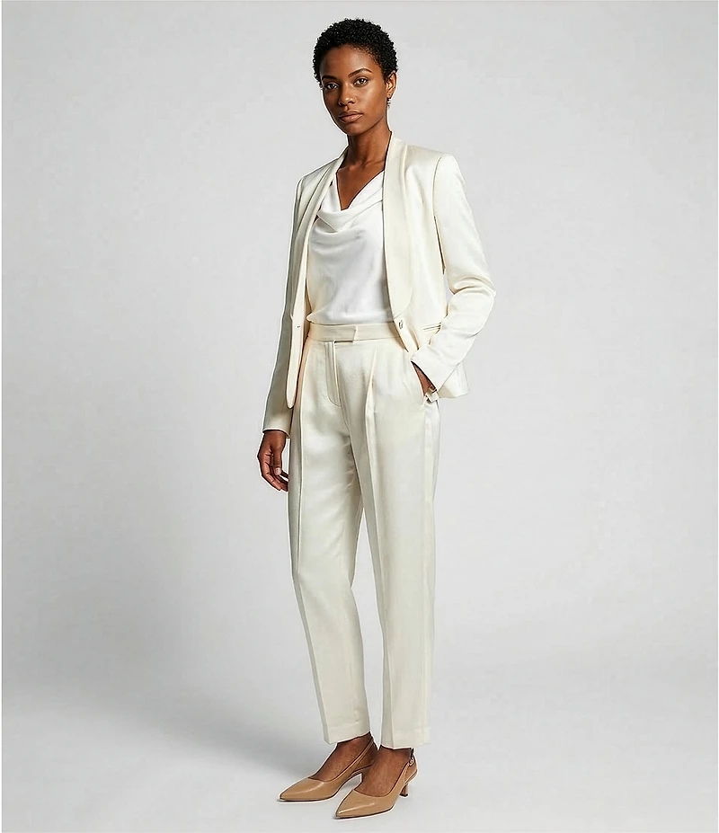 BOSS By Hugo Boss Jia Shawl Lapel Long Sleeve Tux Jacket