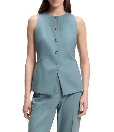 BOSS By Hugo Boss Juleran Coordinating Crew Neck Sleeveless Vest