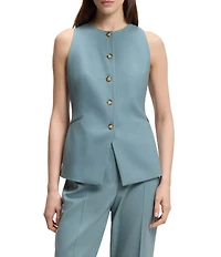 BOSS By Hugo Boss Juleran Coordinating Crew Neck Sleeveless Vest