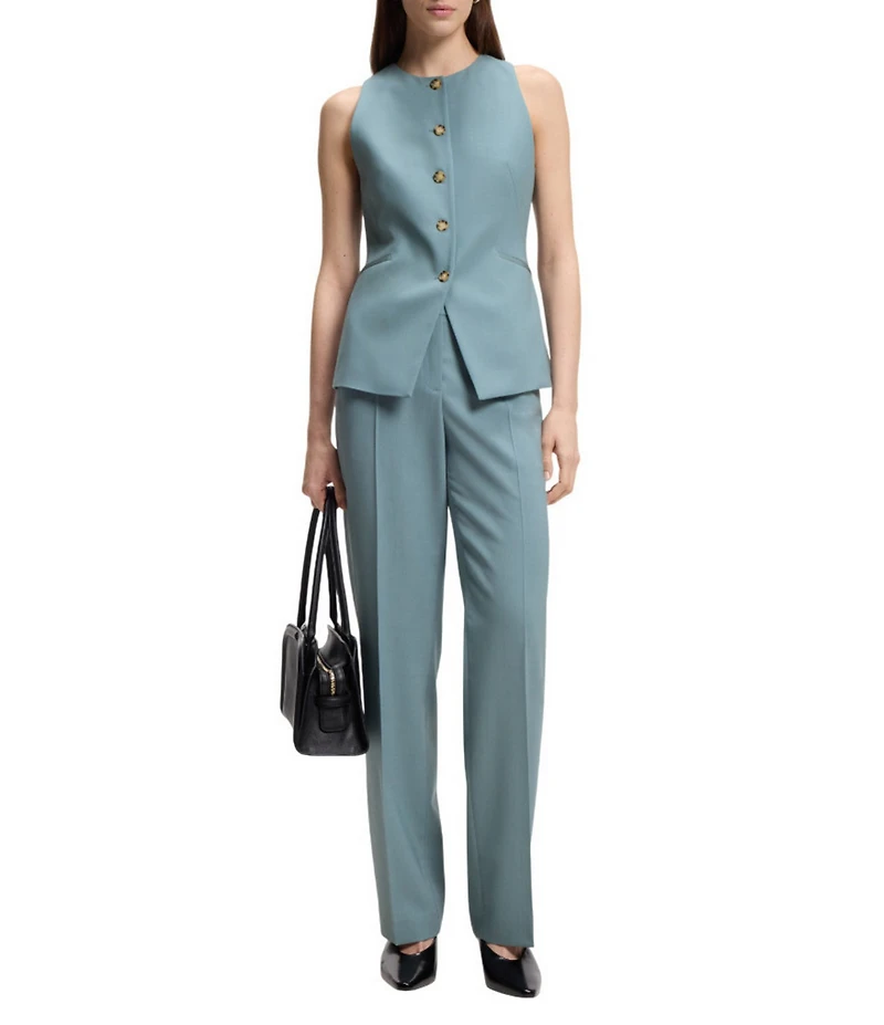 BOSS By Hugo Boss Juleran Coordinating Crew Neck Sleeveless Vest