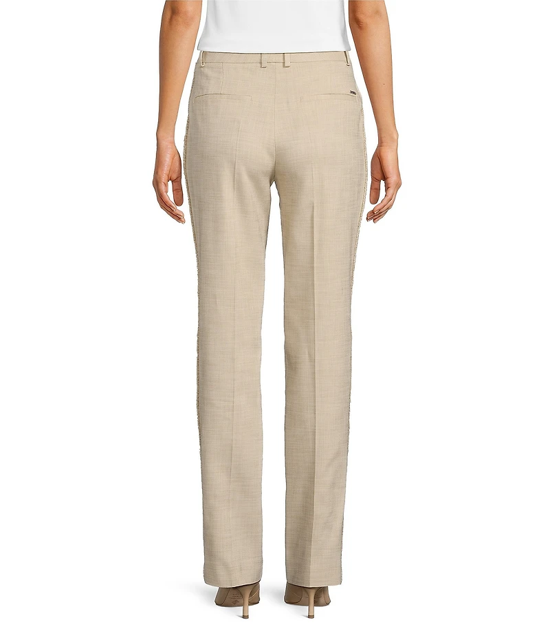 BOSS by Hugo Boss Tanya Straight Leg Flat Front Trouser