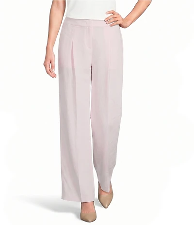 BOSS By Hugo Boss Tiana Flat Front Wide Leg Pants