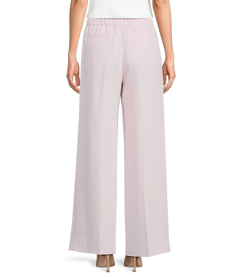 BOSS By Hugo Boss Tiana Flat Front Wide Leg Pants