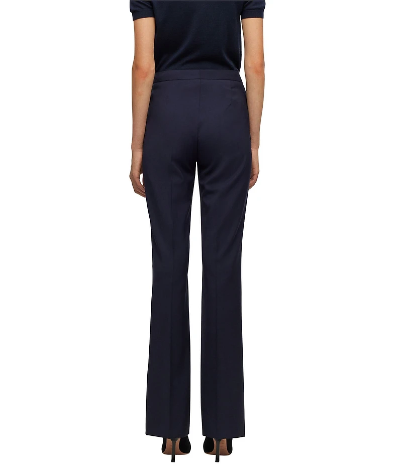 BOSS by Hugo Boss Tuleah Virgin Wool Bootcut Coordinating Pants