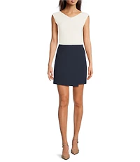BOSS By Hugo Boss Vandera Wrap Front Mini Skirt