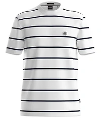 BOSS C-Taut Stripe Short Sleeve T-Shirt