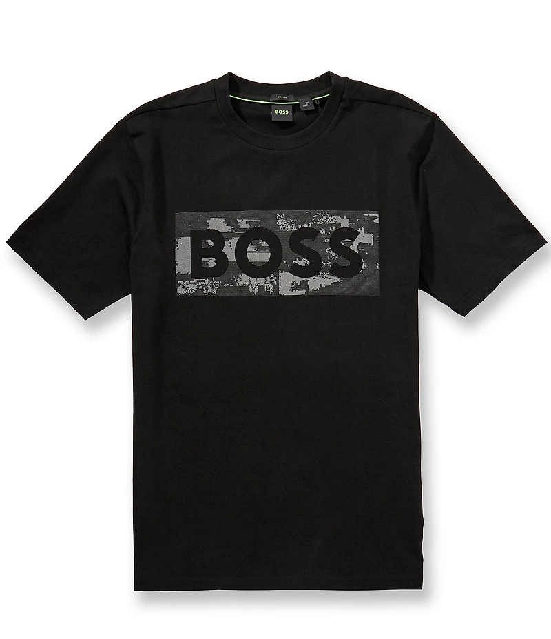 BOSS Globe Logo Short Sleeve T-Shirt