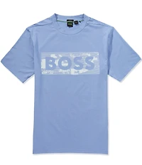 BOSS Globe Logo Short Sleeve T-Shirt