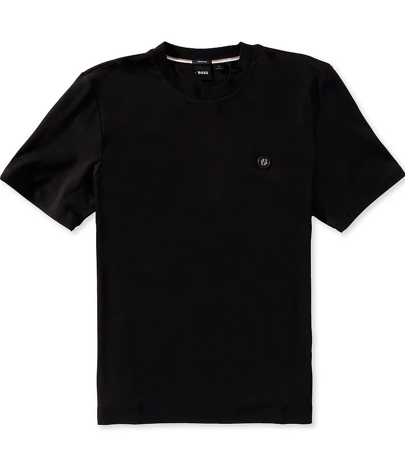 BOSS Mercerized Cotton Short Sleeve T-Shirt