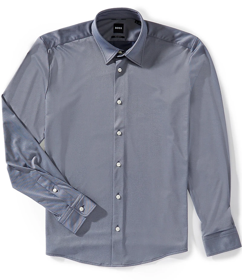 BOSS P-Liam Long Sleeve Woven Shirt