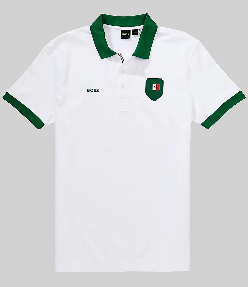 BOSS Paddy WC 2026 Short Sleeve Polo Shirt