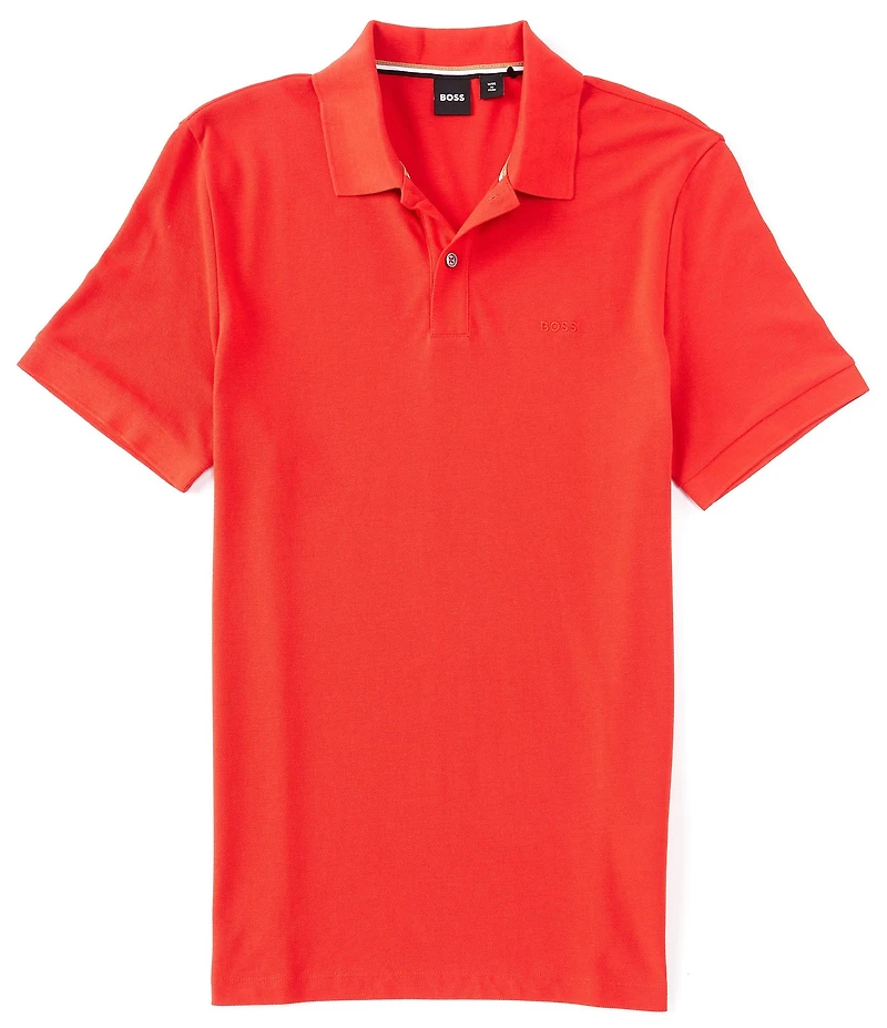 Hugo Boss BOSS Pallas Pima Cotton Short Sleeve Polo Shirt