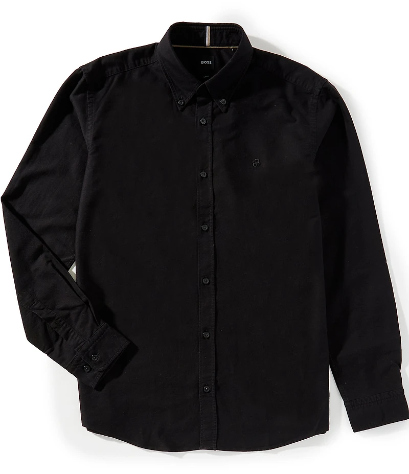 BOSS Slim Fit H-Roan Long Sleeve Woven Shirt
