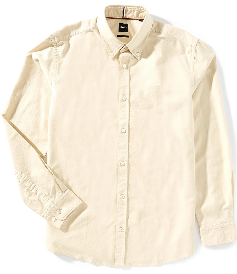 BOSS Slim Fit H-Roan Long Sleeve Woven Shirt