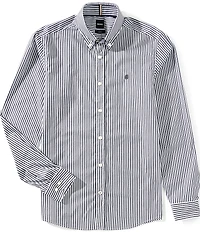 BOSS Slim Fit H-Roan Stretch Long Sleeve Woven Shirt