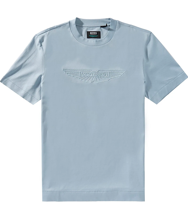 BOSS X Aston Martin Mercerized Cotton Short Sleeve T-Shirt