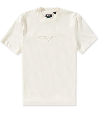 BOSS X Aston Martin Mercerized Cotton Short Sleeve T-Shirt