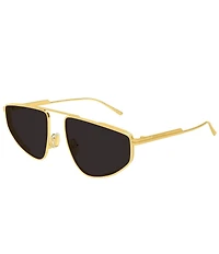 Bottega Veneta Unisex Light Ribbon 59mm Navigator Sunglasses