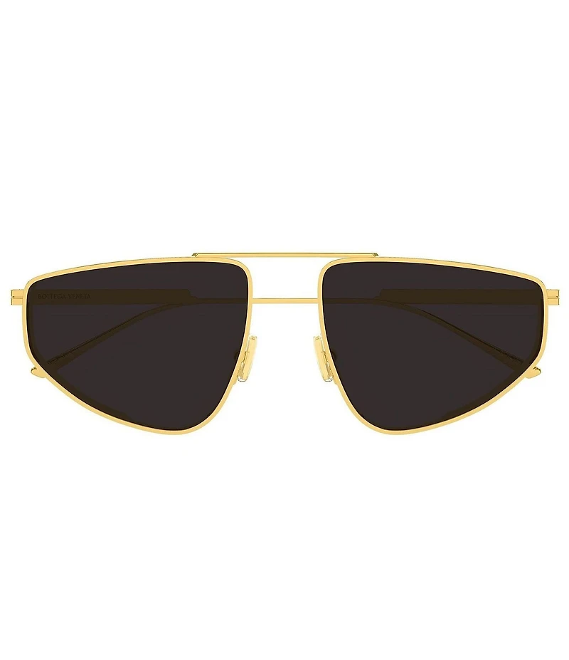 Bottega Veneta Unisex Light Ribbon 59mm Navigator Sunglasses