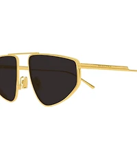 Bottega Veneta Unisex Light Ribbon 59mm Navigator Sunglasses