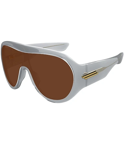 Bottega Veneta Unisex Ribbon Mask 99mm Statement Shield Sunglasses