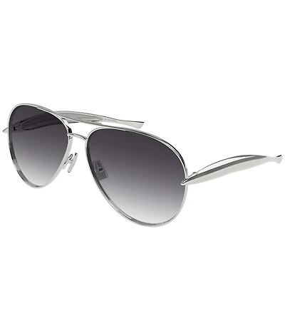 Bottega Veneta Unisex Sardine 64mm Gradient Aviator Sunglasses