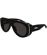 Bottega Veneta Women's Apres Ski 58mm Shield Statement Sunglasses