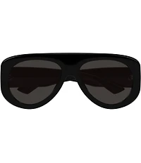 Bottega Veneta Women's Apres Ski 58mm Shield Statement Sunglasses
