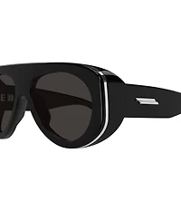 Bottega Veneta Women's Apres Ski 58mm Shield Statement Sunglasses