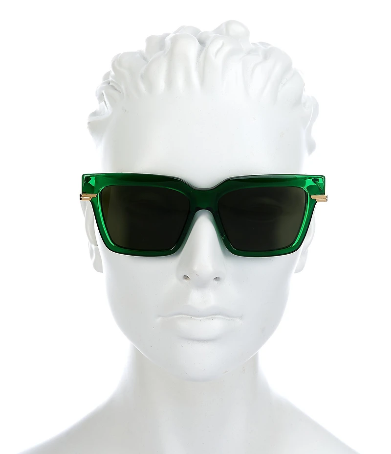 Bottega Veneta BV1242S 53mm Square Sunglasses