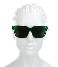 Bottega Veneta BV1242S 53mm Square Sunglasses