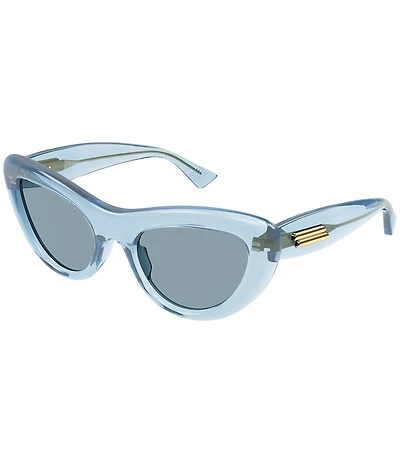 Bottega Veneta Women's Curvy 53mm Cat Eye Sunglasses