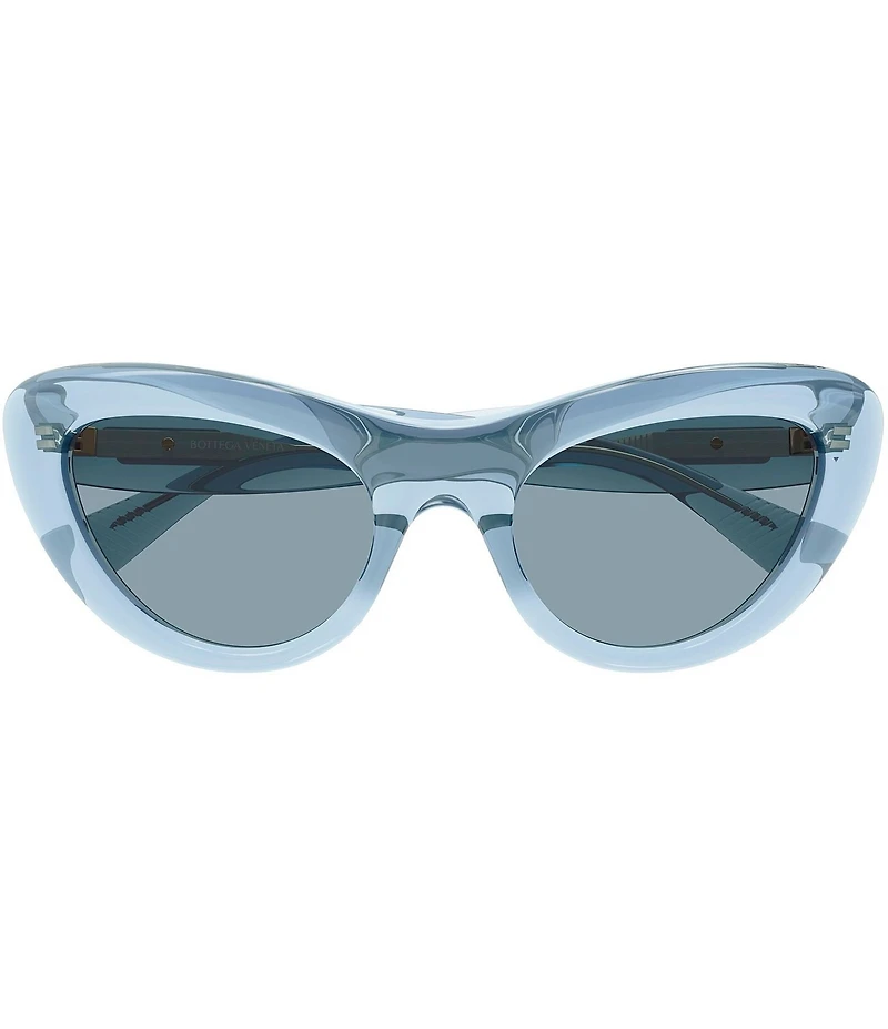 Bottega Veneta Women's Curvy 53mm Cat Eye Sunglasses