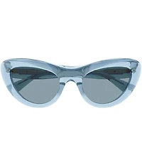 Bottega Veneta Women's Curvy 53mm Cat Eye Sunglasses