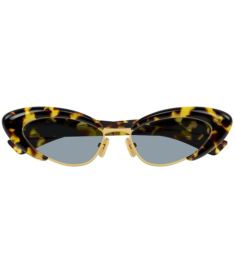 Bottega Veneta Women's Curvy Ribbon 54mm Cat Eye Sunglasses