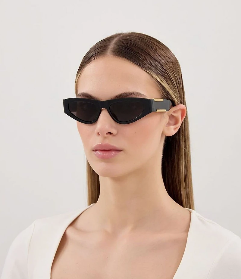 Bottega Veneta Women's Dash Ribbon 53mm Cat Eye Sunglasses