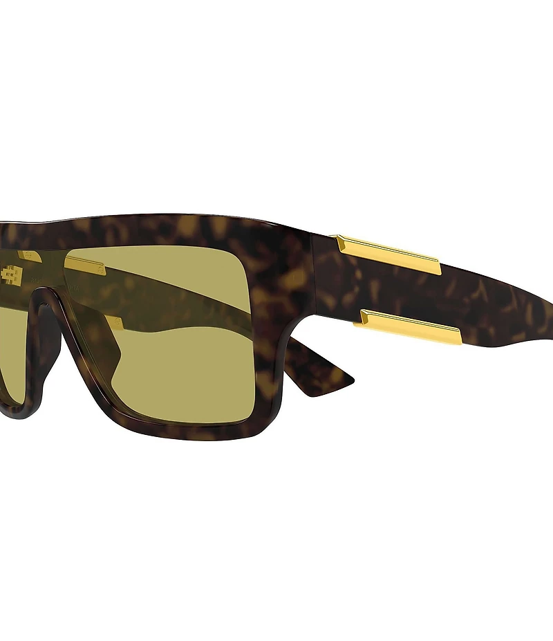 Bottega Veneta Women's Dash Ribbon 99mm Shield Sunglasses