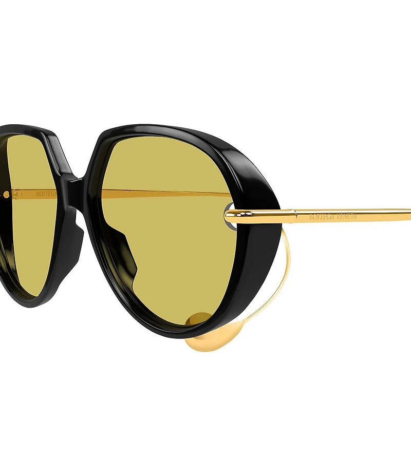 Bottega Veneta Women's Drop 60mm Geometric Sunglasses