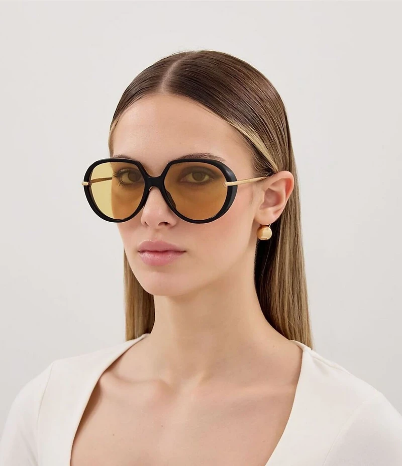 Bottega Veneta Women's Drop 60mm Geometric Sunglasses