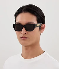 Bottega Veneta Women's Intrecciato Wirecore 52mm Rectangle Sunglasses
