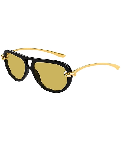 Bottega Veneta Women's Knot 58mm Navigator Sunglasses