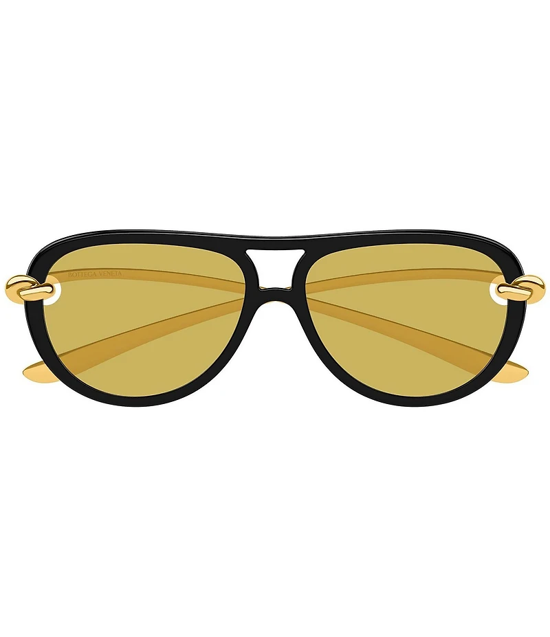 Bottega Veneta Women's Knot 58mm Navigator Sunglasses