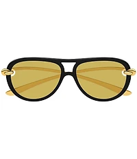 Bottega Veneta Women's Knot 58mm Navigator Sunglasses