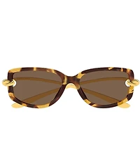 Bottega Veneta Women's Knot 59mm Geometric Sunglasses