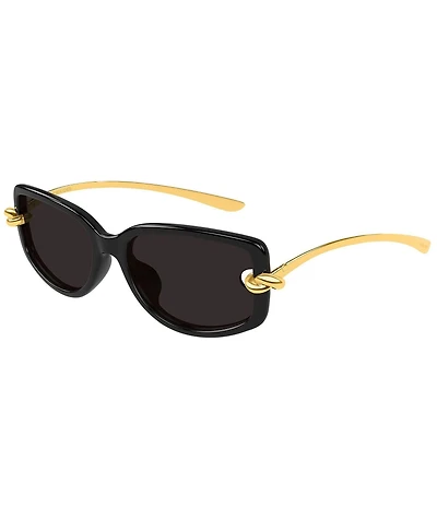 Bottega Veneta Women's Knot 59mm Geometric Sunglasses