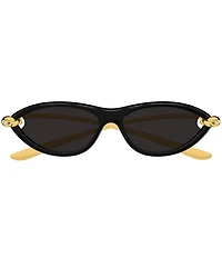 Bottega Veneta New Knot 56mm Cat Eye Statment Sunglasses