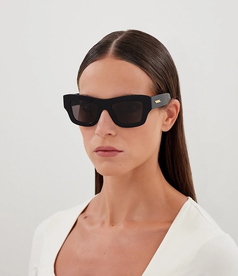 Bottega Veneta Ribbon 50mm Square Sunglasses