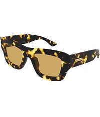 Bottega Veneta Ribbon 50mm Square Sunglasses