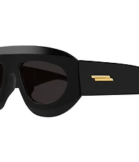 Bottega Veneta Women's Ribbon 52mm Aviator Sunglasses